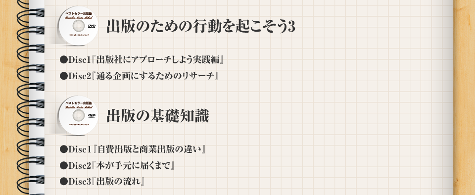 出版のための行動を起こそう3